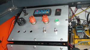 Controls for the Tractor functions