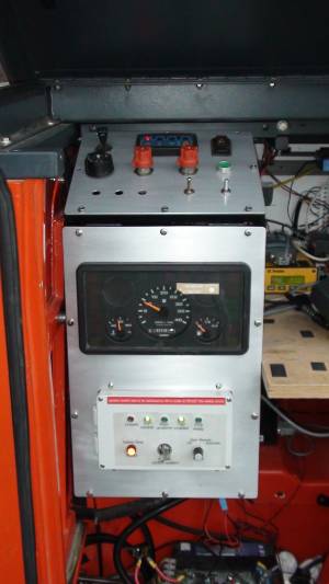 Controlpanel on the Hako